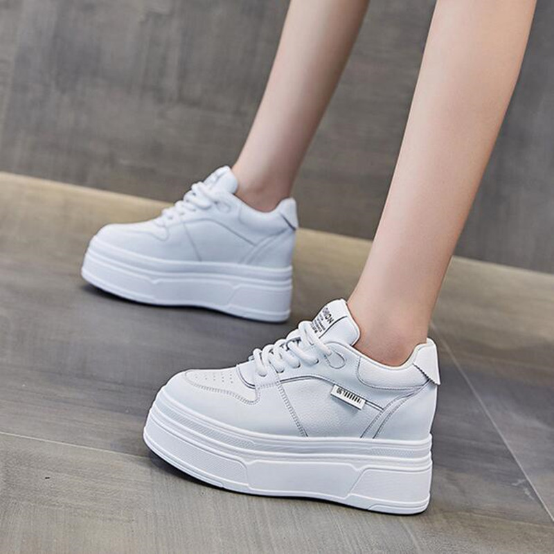 Running Shoes Women - 9 سنتيمتر جلد طبيعي العلامة التجارية