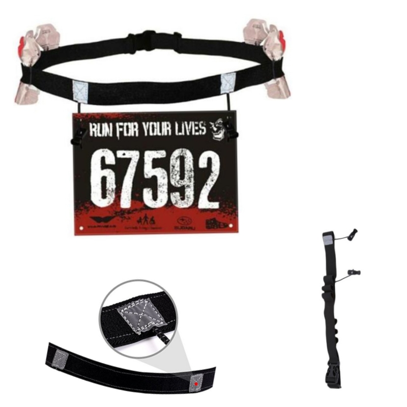 Race Bib - تشغيل رقم السباق حزام الخصر حزمة