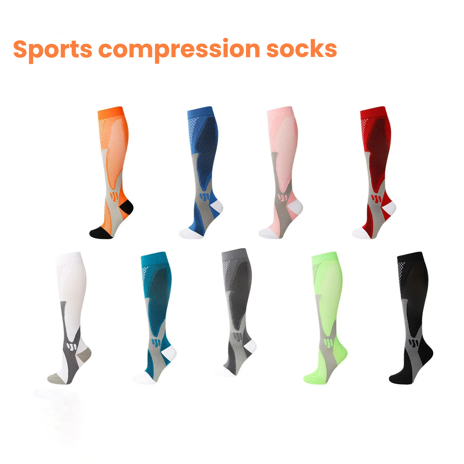 جوارب ضاغطة من النايلون للرجال - مراجعة Sports Socks وسعره