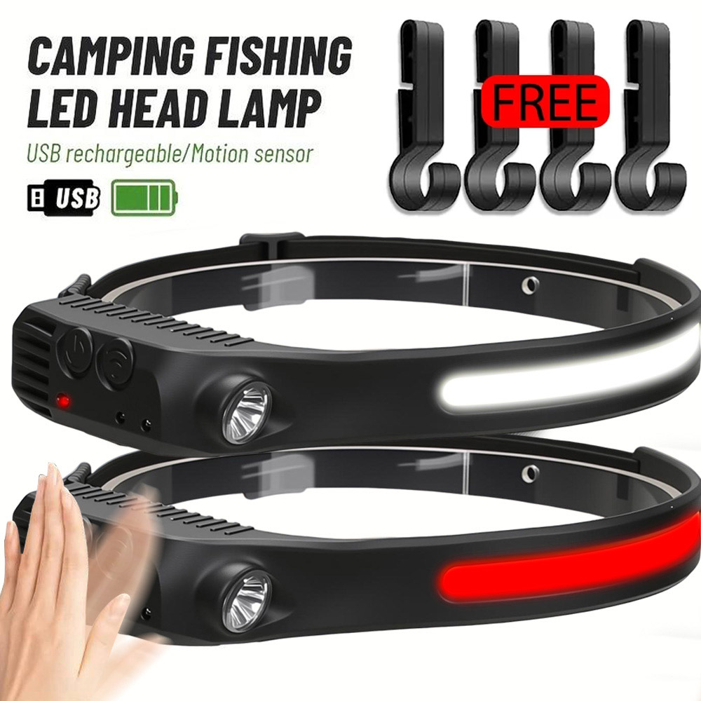 COB الاستشعار الصناعية LED كشا - مراجعة Running Headlamp وسعره