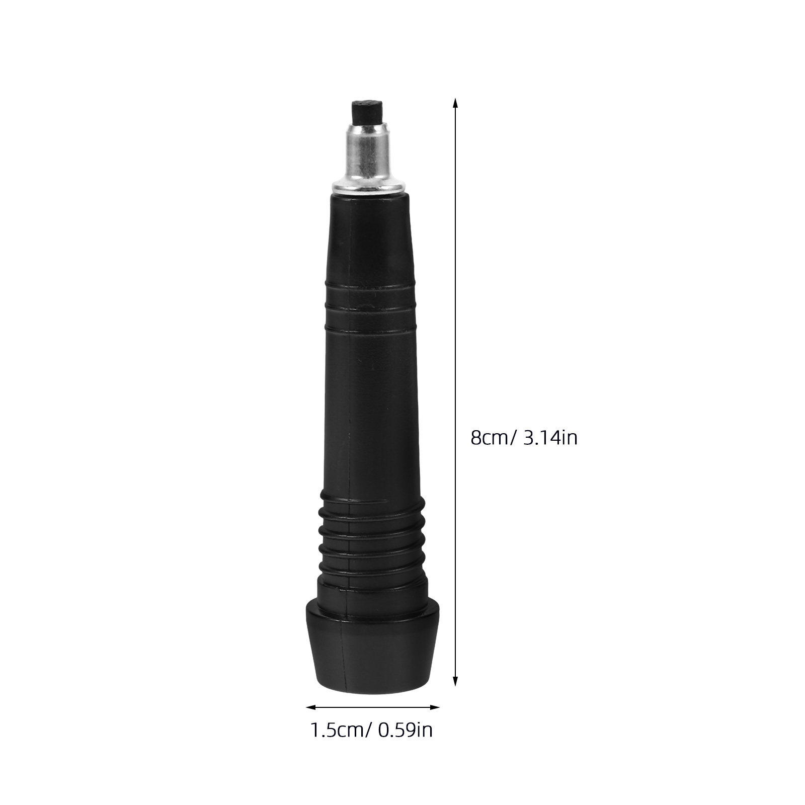 قطعتان من أطراف عصي المشي المص - مراجعة Trekking Pole Carbon وسعره