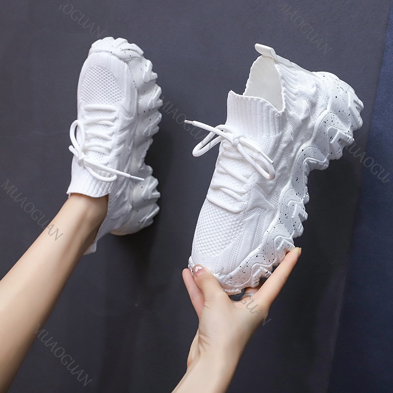 أحذية رياضية نسائية سميكة القا - مراجعة Running Shoes Women وسعره