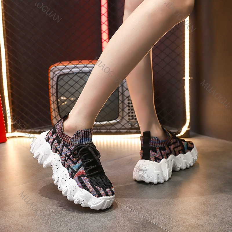 أحذية رياضية نسائية سميكة القا - مراجعة Running Shoes Women وسعره