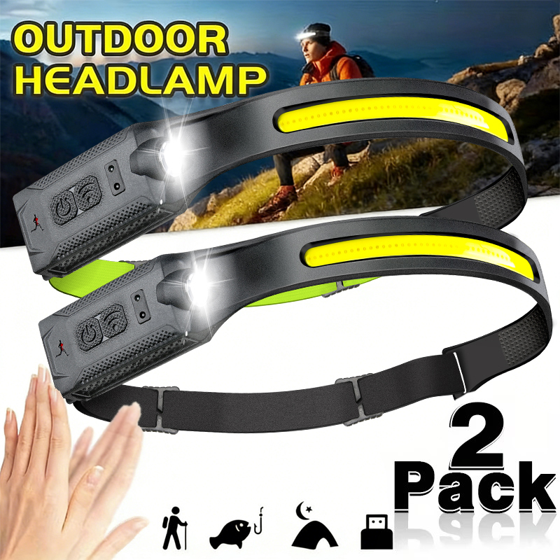 كشافات LED قابلة لإعادة الشحن  - مراجعة Running Headlamp وسعره