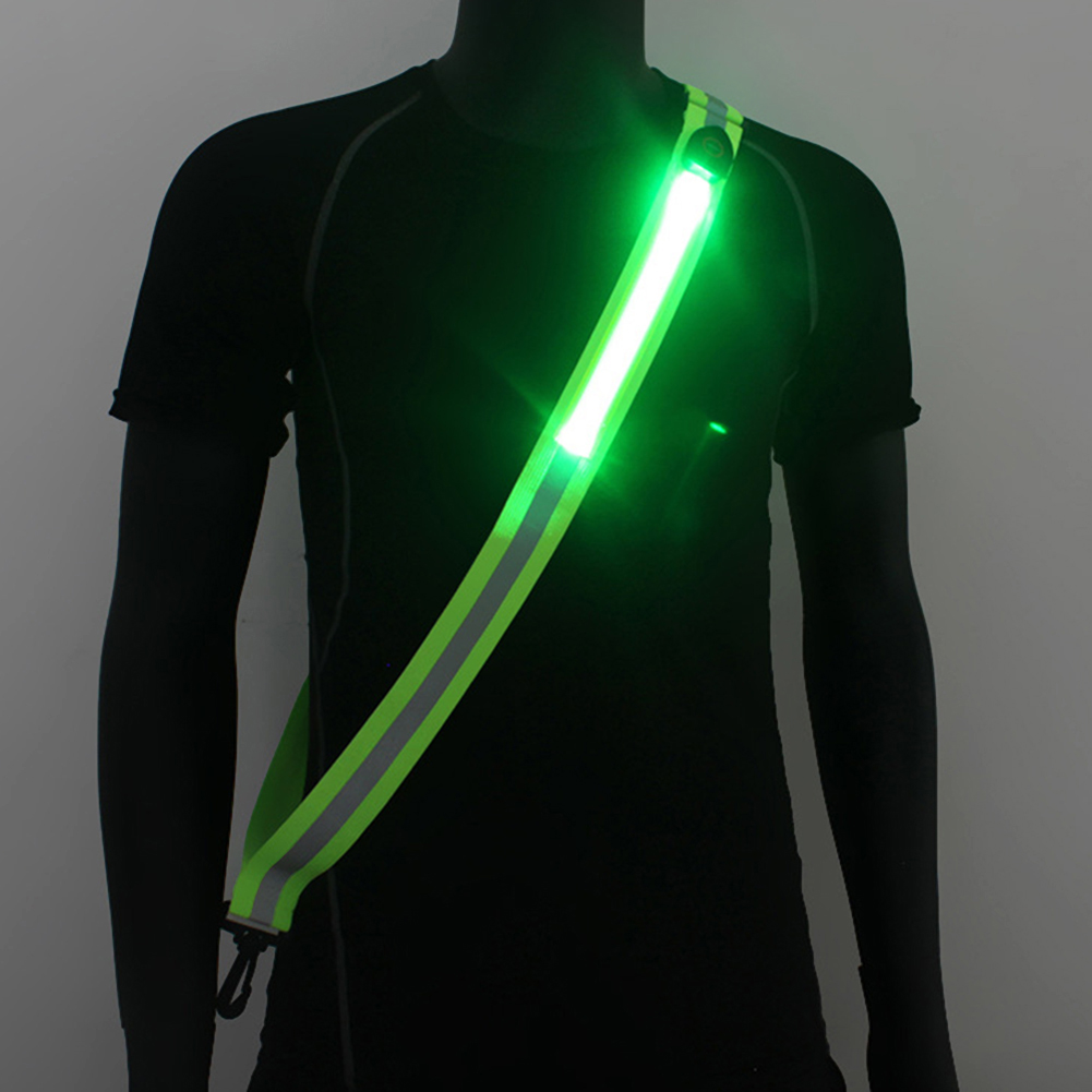 حزام عاكس LED عالي الوضوح قابل - مراجعة Running Visibility Gear وسعره