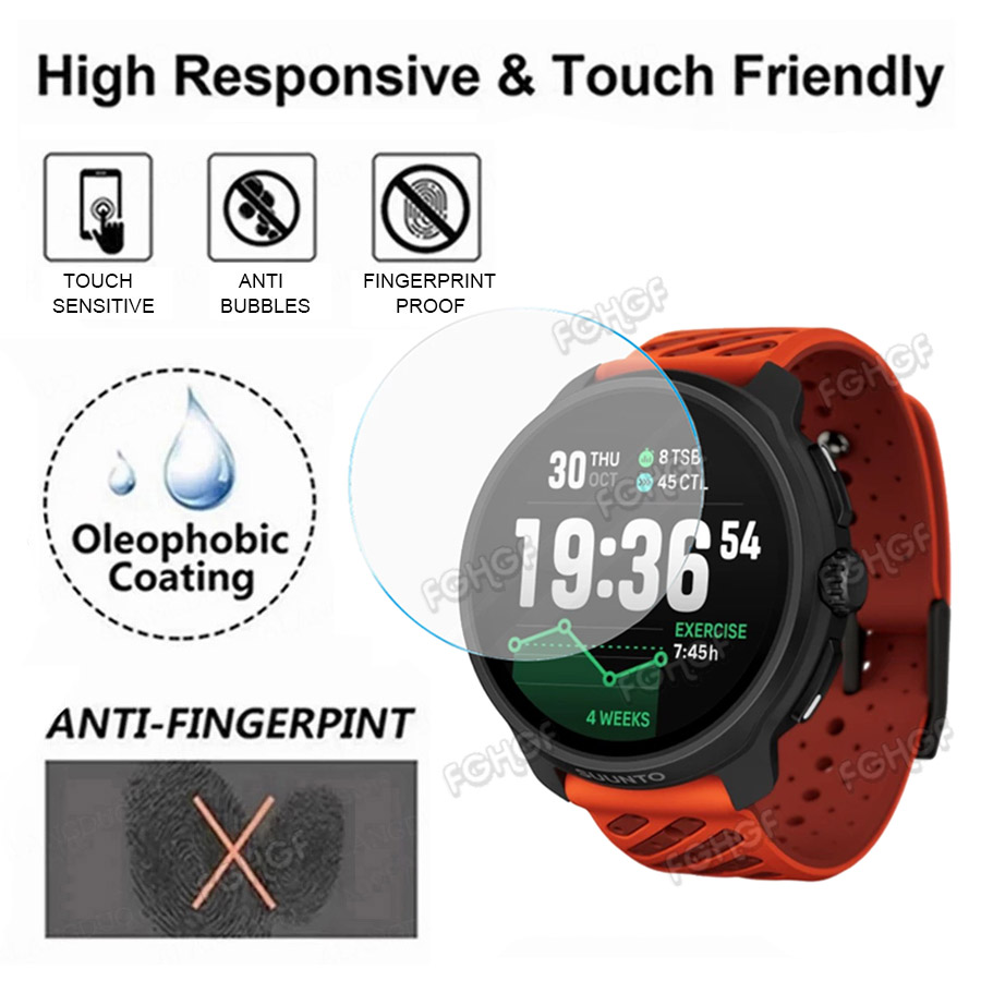 الزجاج المقسى طبقة رقيقة واقية - مراجعة Running Watch وسعره
