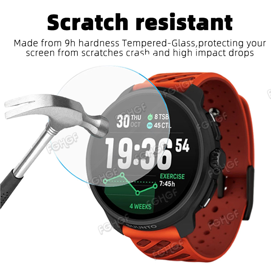الزجاج المقسى طبقة رقيقة واقية - مراجعة Running Watch وسعره