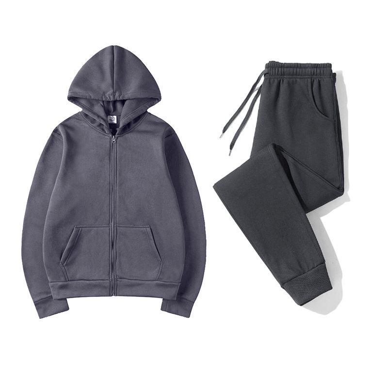 طقم هودي رجالي بسحاب نصفي وبنط - مراجعة Joggers Pants وسعره