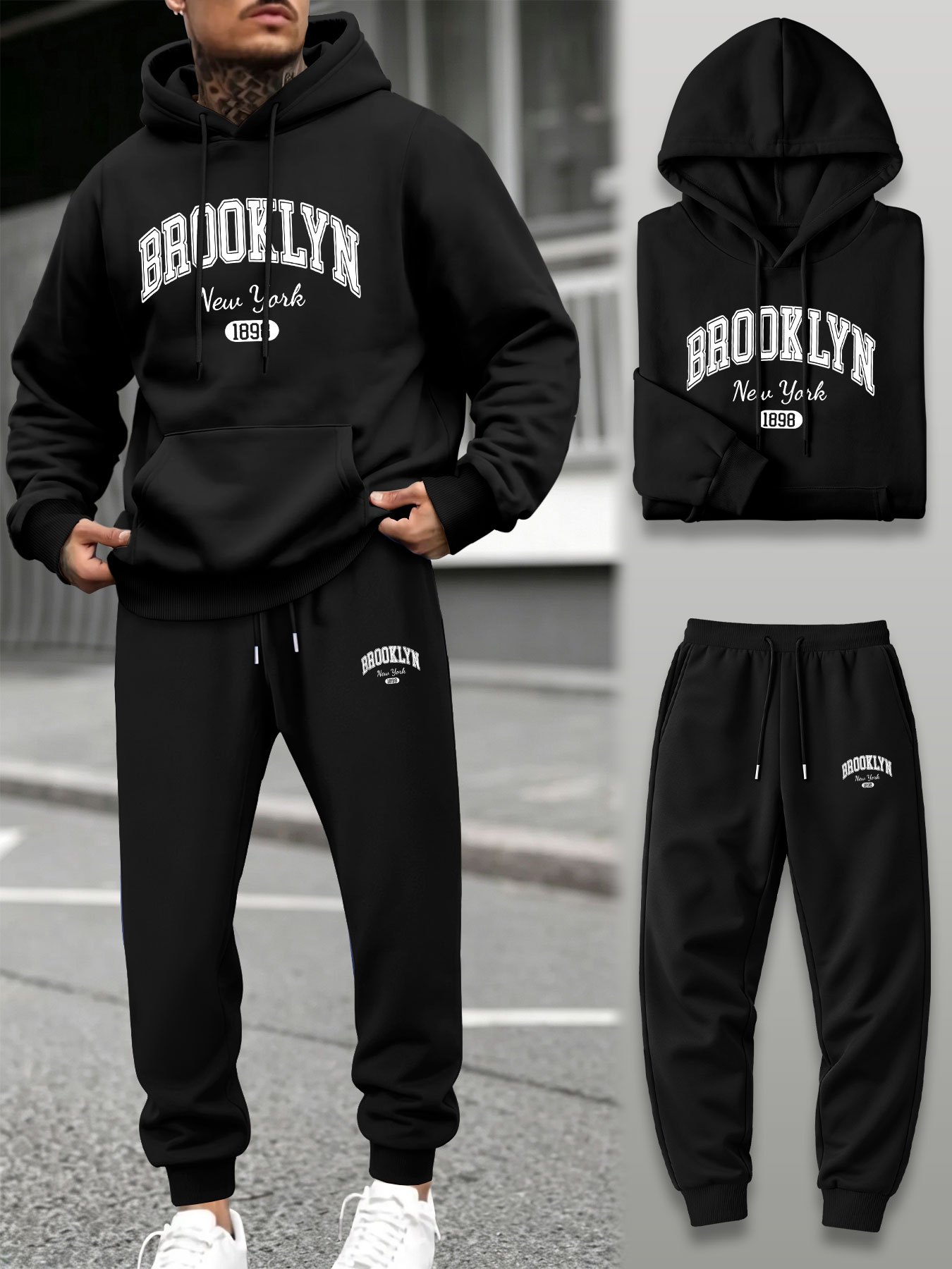بدلة رياضية للرجال مكونة من قط - مراجعة Joggers Pants وسعره