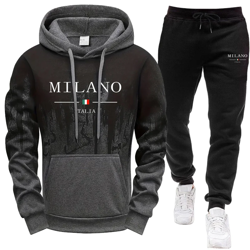 طقم رجالي/هودي/بنطلون خريف شتا - مراجعة Joggers Pants وسعره